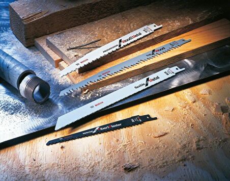 Bosch S 711 DF 100mm 5'li Ağır Hizmet Ahşap-Metal Panter Testere 2608656260